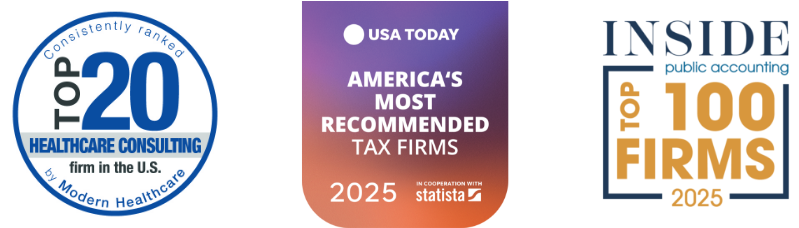 PYA Top 20 Accounting CPA firm Healthcare Consultants Modern Healthcare Ranked