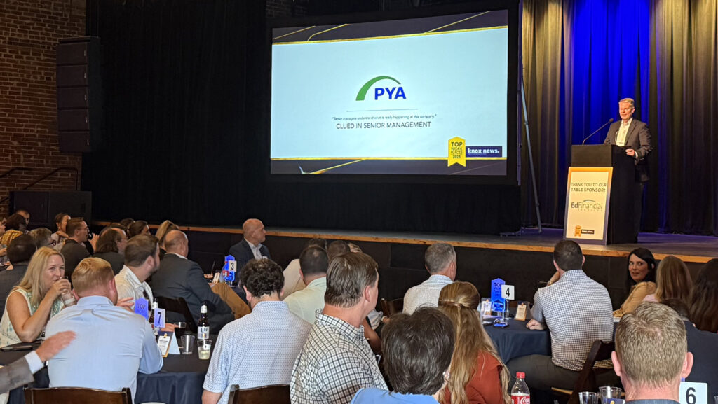 PYA 2025 Top Workplaces Award Reception