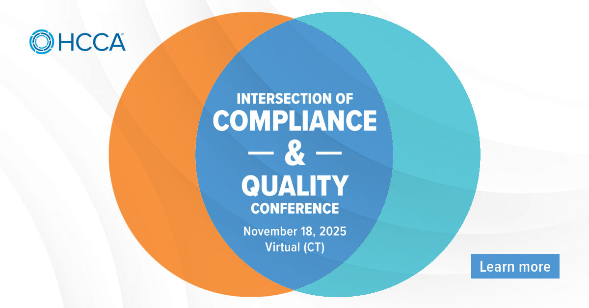 PYA is Media Partner for HCCA 2025 Compliance and Quality Conference