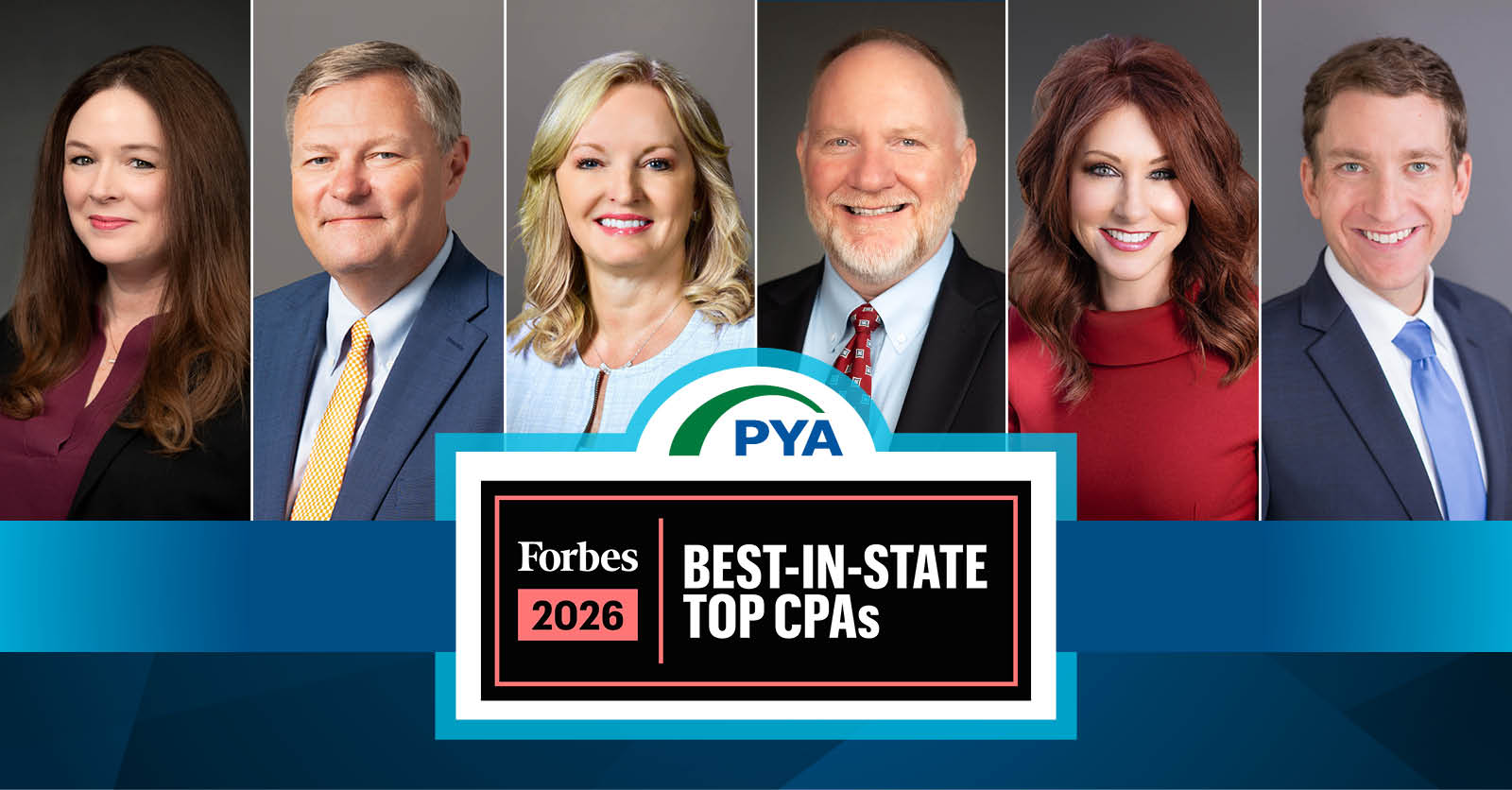PYA CPAs recognized by Forbes as Best-in-State accountants demonstrating professional expertise